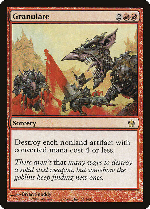 Granulate (67) - Fifth Dawn - Game On