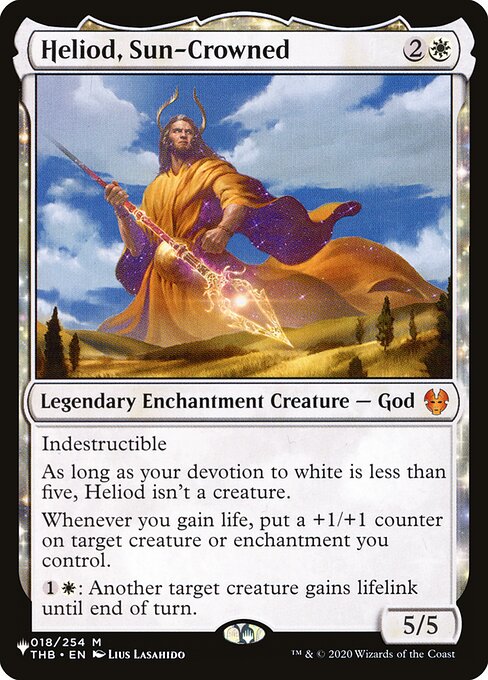Heliod, Sun-Crowned (THB-18) - The List - Game On