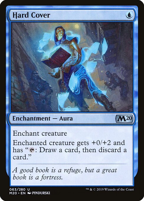 Hard Cover (63) (Foil) - Core Set 2020 - Game On