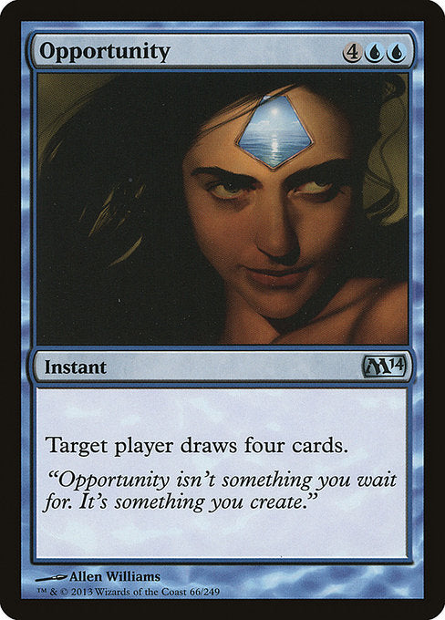 Opportunity (66) (Foil) - Magic 2014 - Game On