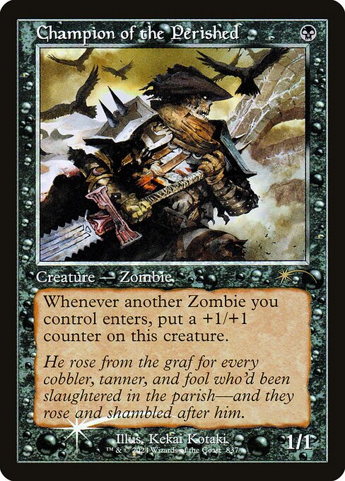 Champion of the Perished (837) (Foil) - Secret Lair Drop - Game On