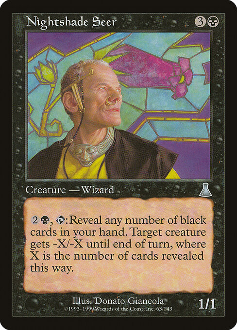 Nightshade Seer (63) - Urza's Destiny - Game On