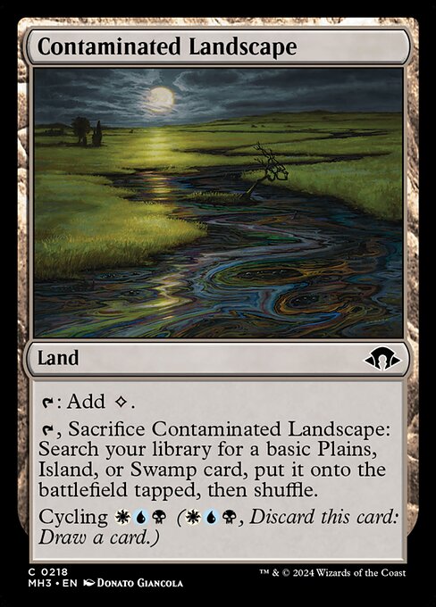 Contaminated Landscape (218) - Modern Horizons 3 - Game On