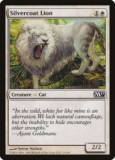 Silvercoat Lion (31) - Magic 2011 - Game On
