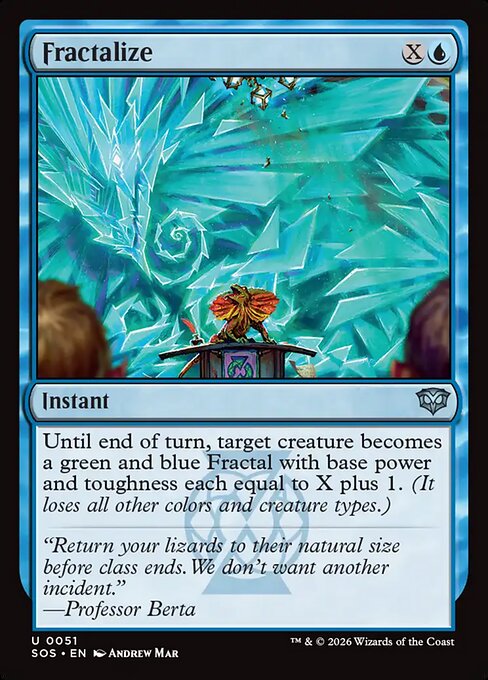 Fractalize (51) (Foil) - Secrets of Strixhaven - Game On