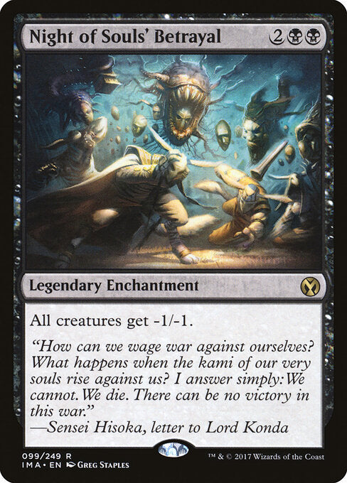 Night of Souls' Betrayal (99) (Foil) - Iconic Masters - Game On