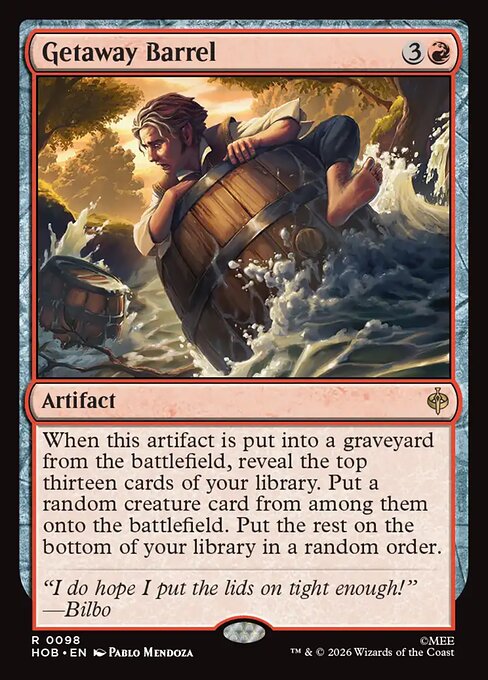 Getaway Barrel (98) (Foil) - The Hobbit - Game On