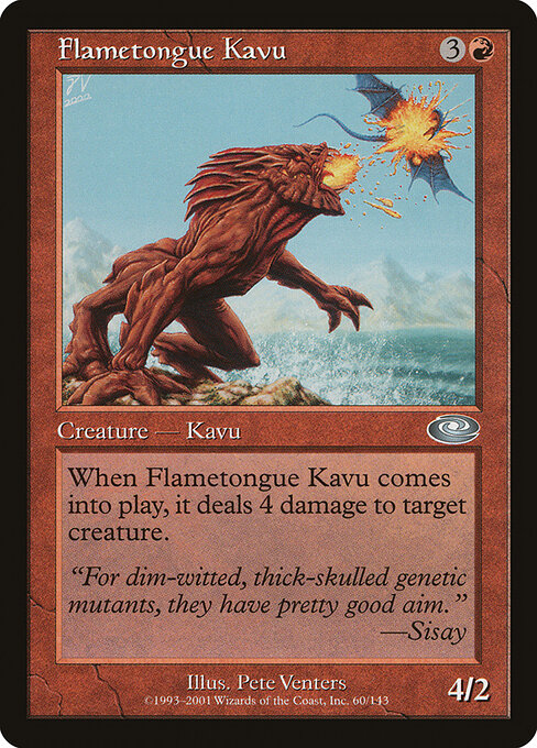 Flametongue Kavu (60) - Planeshift - Game On