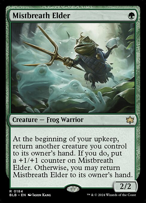 Mistbreath Elder (184) (Foil) - Bloomburrow - Game On