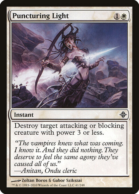 Puncturing Light (41) - Rise of the Eldrazi - Game On