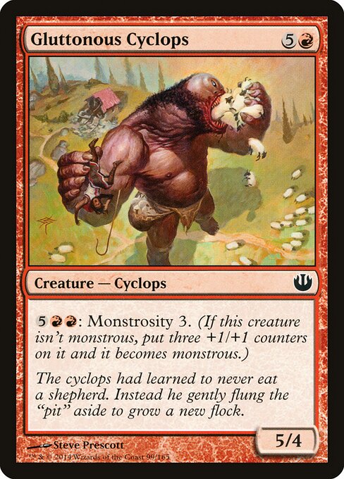 Gluttonous Cyclops (99) (Foil) - Journey into Nyx - Game On
