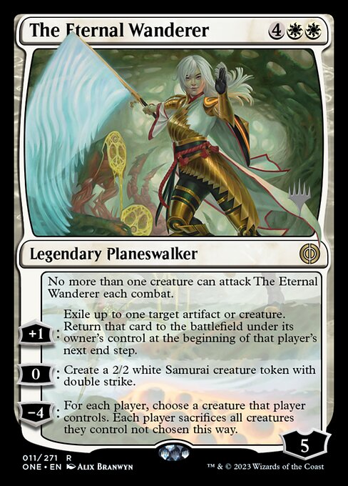 The Eternal Wanderer (11p) - Phyrexia: All Will Be One Promos - Game On