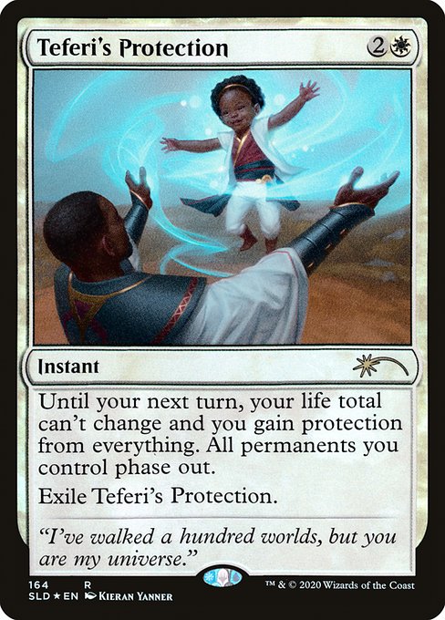Teferi's Protection (164) (Foil) - Secret Lair Drop - Game On