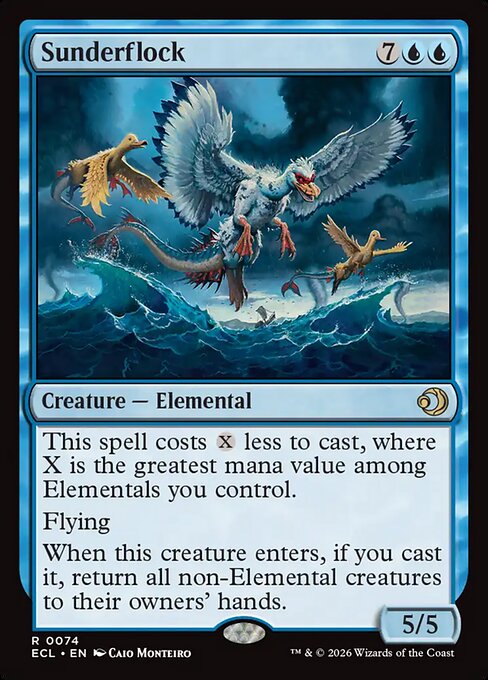 Sunderflock (74) (Foil) - Lorwyn Eclipsed - Game On