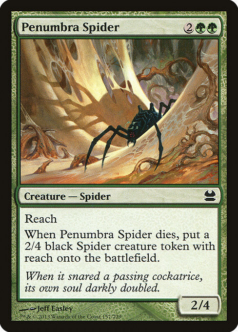 Penumbra Spider (157) (Foil) - Modern Masters - Game On