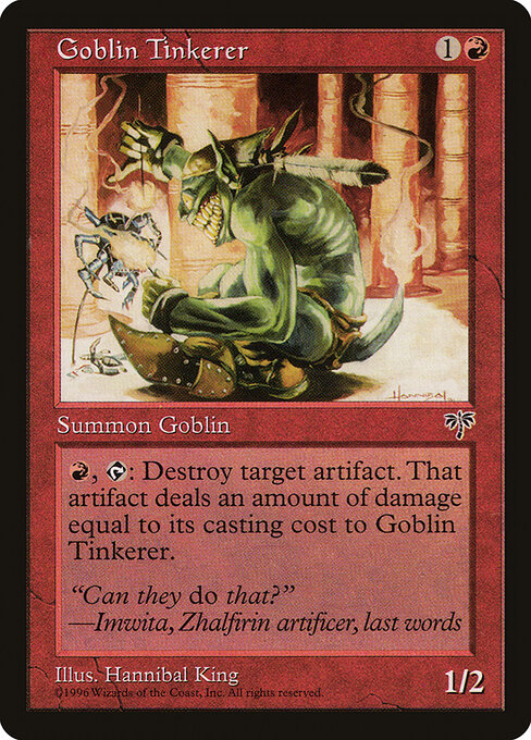 Goblin Tinkerer (180) - Mirage - Game On