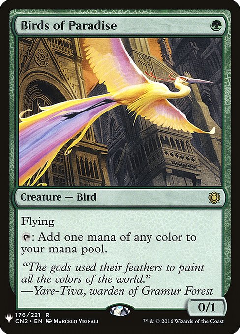 Birds of Paradise (CN2-176) - The List - Game On