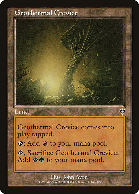 Geothermal Crevice (323) - Invasion - Game On