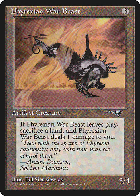 Phyrexian War Beast (127a) - Alliances - Game On