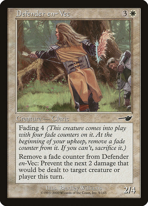 Defender en-Vec (5) (Foil) - Nemesis - Game On
