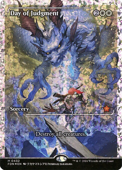 Day of Judgment (432) - SHOWCASE (Foil) - Foundations - Game On