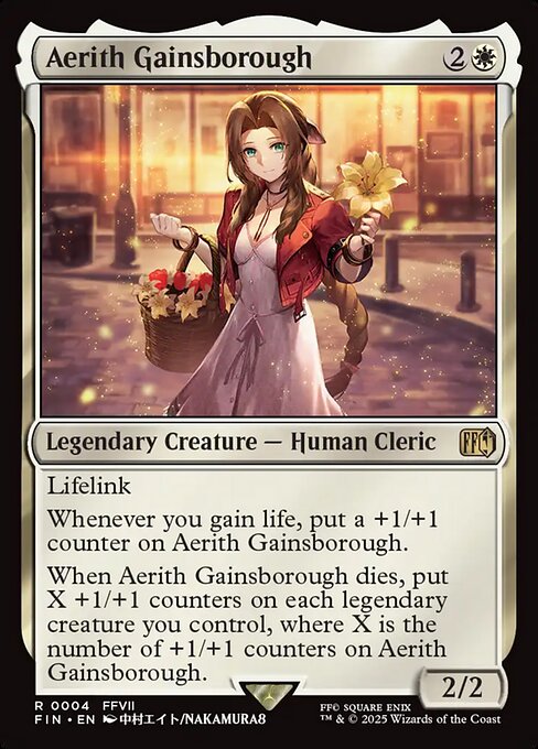 Aerith Gainsborough (4) (Foil) - Final Fantasy - Game On
