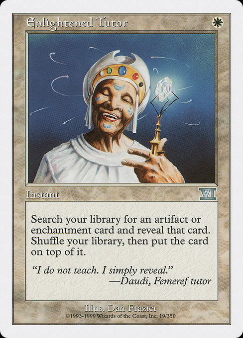 Enlightened Tutor (19) - Classic Sixth Edition - Game On