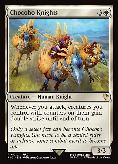 Chocobo Knights (12) - Final Fantasy Commander - Game On