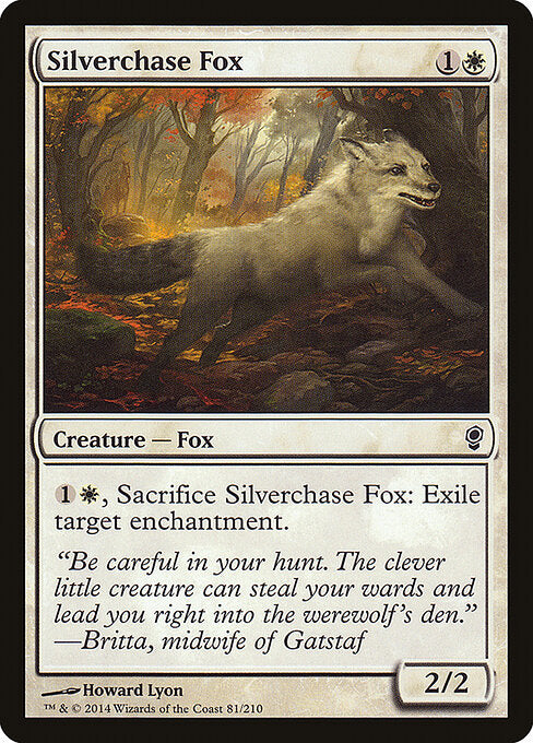 Silverchase Fox (81) (Foil) - Conspiracy - Game On
