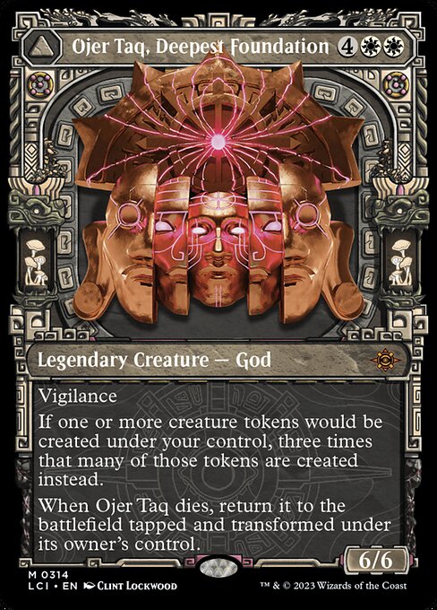 Ojer Taq, Deepest Foundation // Temple of Civilization (314) - SHOWCASE (Foil) - The Lost Caverns of Ixalan - Game On