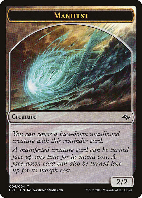Manifest (4) - Fate Reforged Tokens - Game On