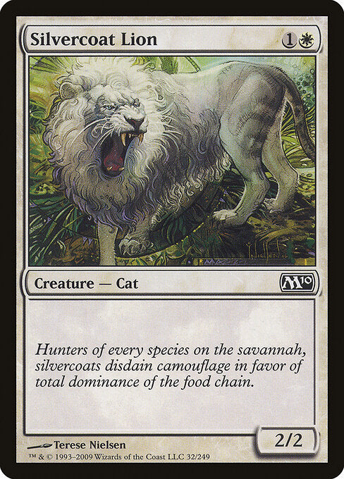 Silvercoat Lion (32) - Magic 2010 - Game On