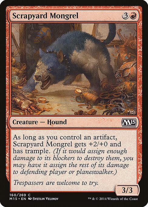 Scrapyard Mongrel (160) - Magic 2015 - Game On