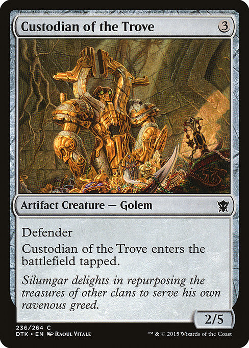 Custodian of the Trove (236) (Foil) - Dragons of Tarkir - Game On