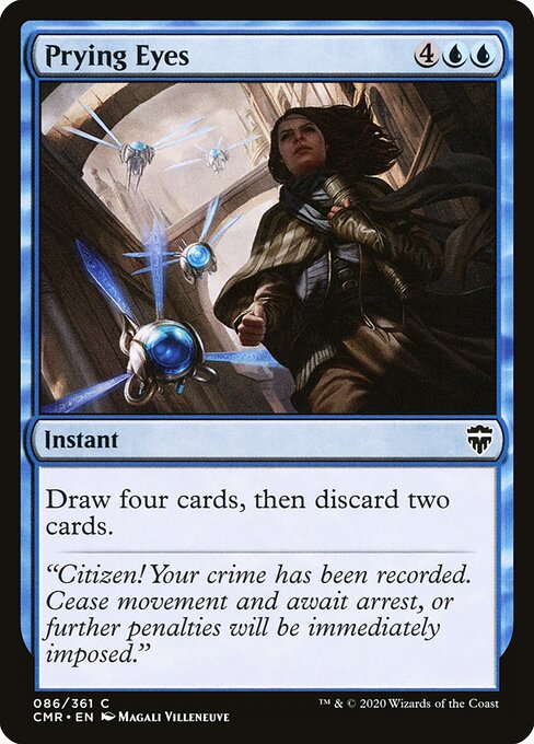 Prying Eyes (86) (Foil) - Commander Legends - Game On