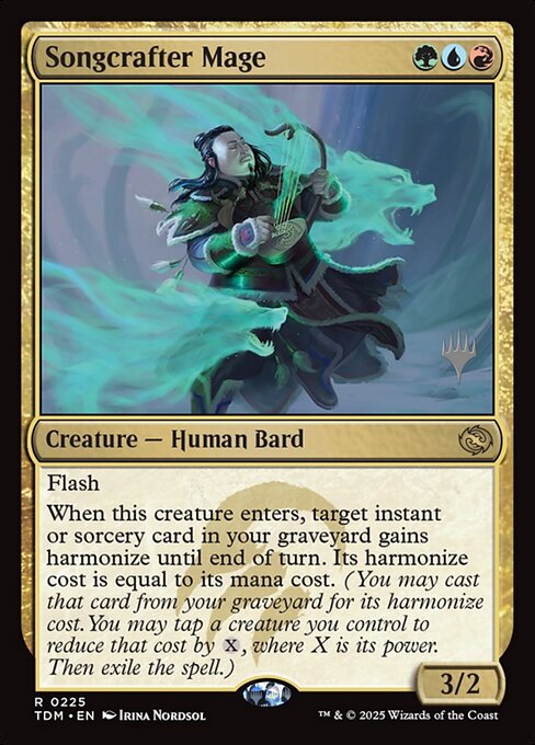 Songcrafter Mage (225p) - Tarkir: Dragonstorm Promos - Game On