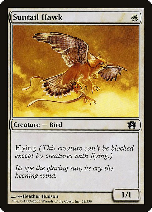 Suntail Hawk (51★) - Eighth Edition - Game On