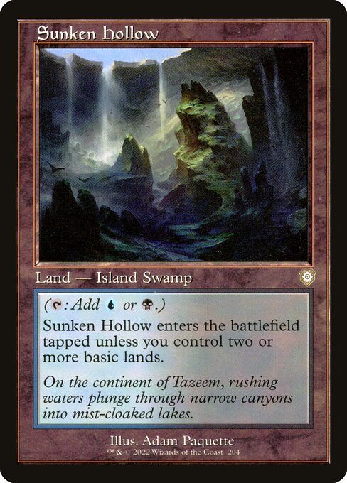 Sunken Hollow (204) - The Brothers' War Commander - Game On