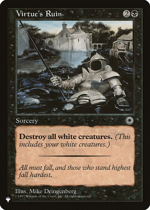 Virtue's Ruin (POR-116) - The List - Game On