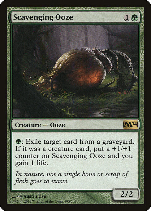 Scavenging Ooze (195) - Magic 2014 - Game On