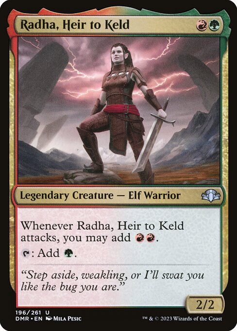 Radha, Heir to Keld (196) - Dominaria Remastered - Game On