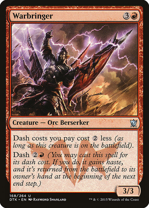 Warbringer (168) (Foil) - Dragons of Tarkir - Game On
