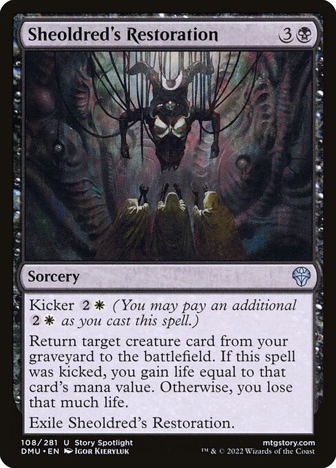 Sheoldred's Restoration (108) (Foil) - Dominaria United - Game On
