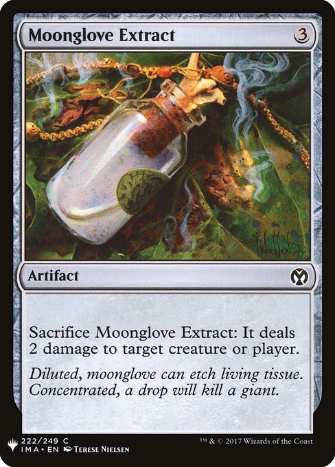 Moonglove Extract (IMA-222) - The List - Game On