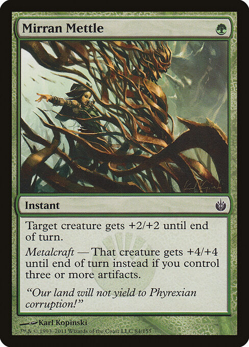 Mirran Mettle (84) (Foil) - Mirrodin Besieged - Game On