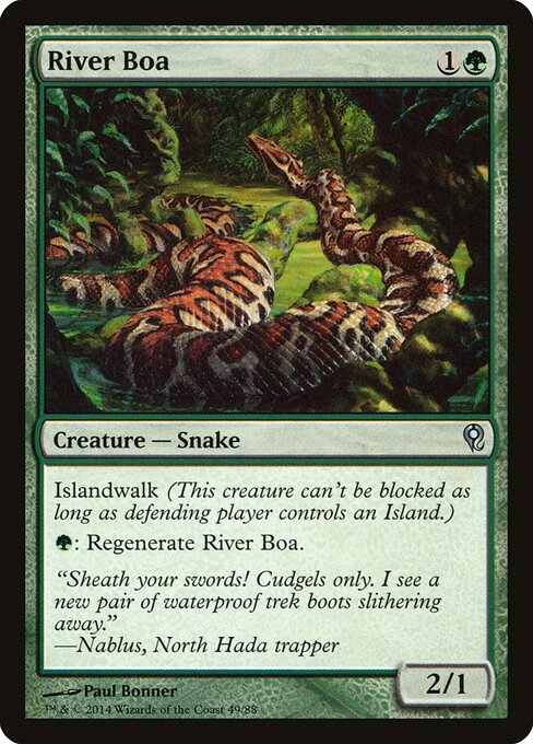 River Boa (49) - Duel Decks: Jace vs. Vraska - Game On