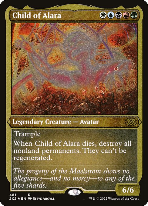 Child of Alara (481) (Etched) - Double Masters 2022 - Game On