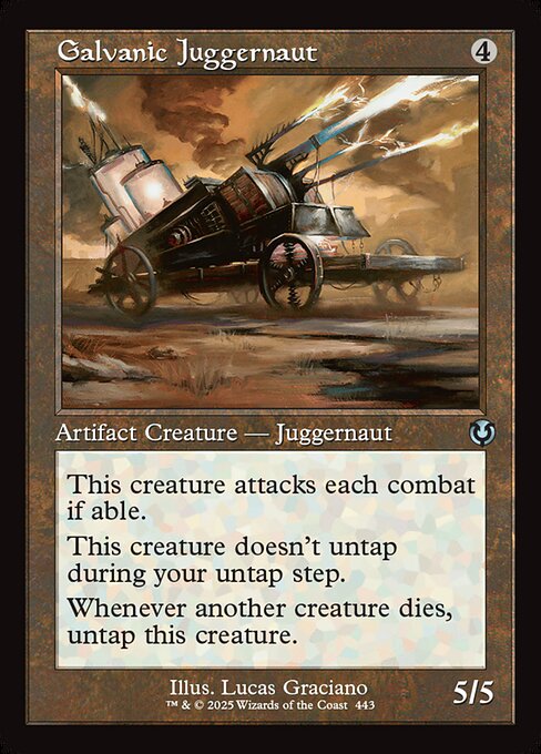 Galvanic Juggernaut (443) - Innistrad Remastered - Game On