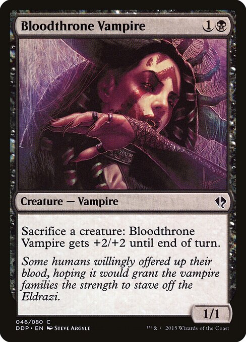 Bloodthrone Vampire (46) - Duel Decks: Zendikar vs. Eldrazi - Game On