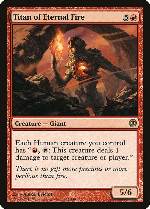Titan of Eternal Fire (144) (Foil) - Theros - Game On